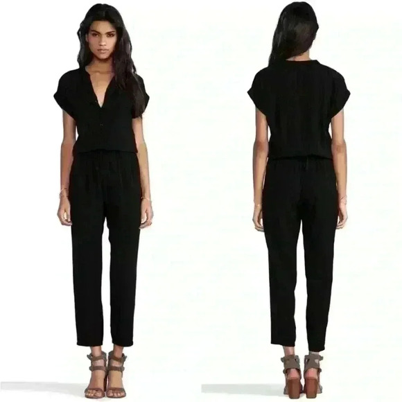 Black Splendid Jumpsuit - Picture 1 of 2